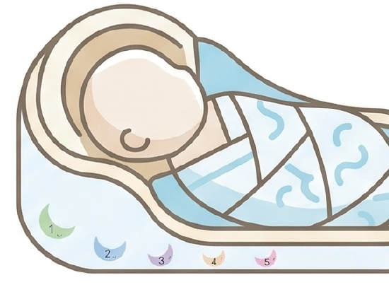 Ilustração do POSI Baby com as cinco camadas identificadas